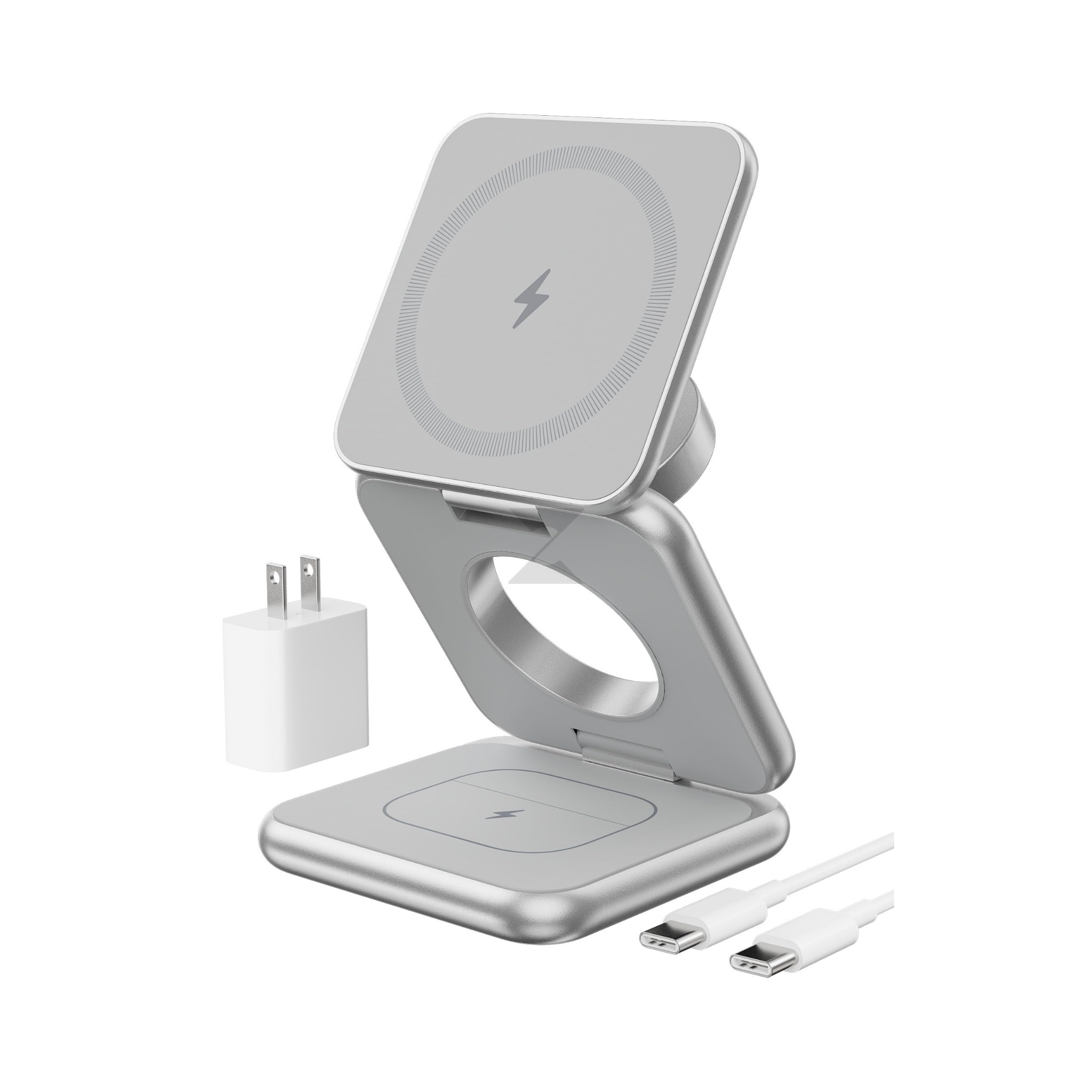 Foldaway 3-In-1 Magnetic MagSafe Wireless Charger